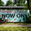 Spring Sale NOW ON PVC Retail sale banners